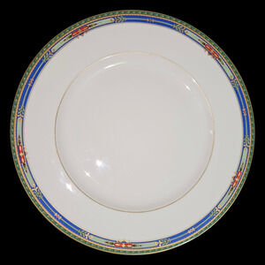 Mikasa Ultima+ Plaza Court Blue HK707 Dinner Plates Set of 3 China
